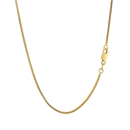 14k Yellow Gold Franco Chain (0.90 mm)