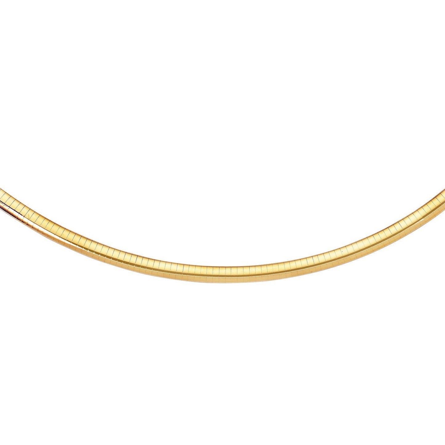 6.0 mm 14k Yellow Gold Classic Omega Bracelet - Alexandria Jewelry & Company Beverly Hills