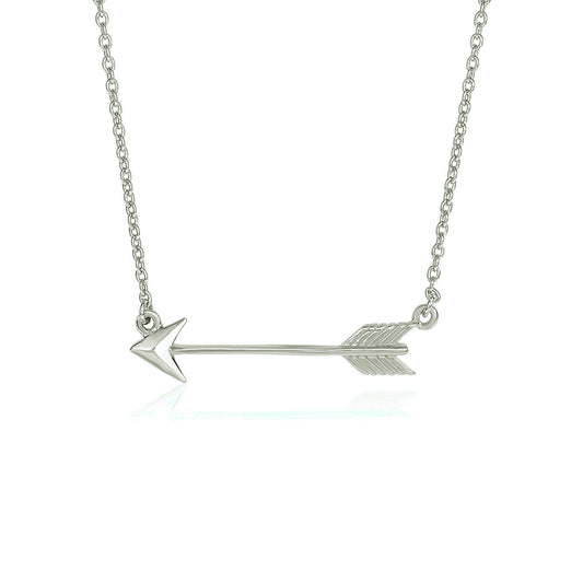 Necklace with Arrow in Sterling Silver