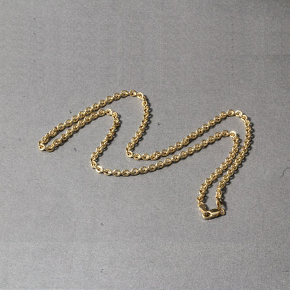 3.0mm 14k Yellow Gold Forsantina Lite Cable Link Chain