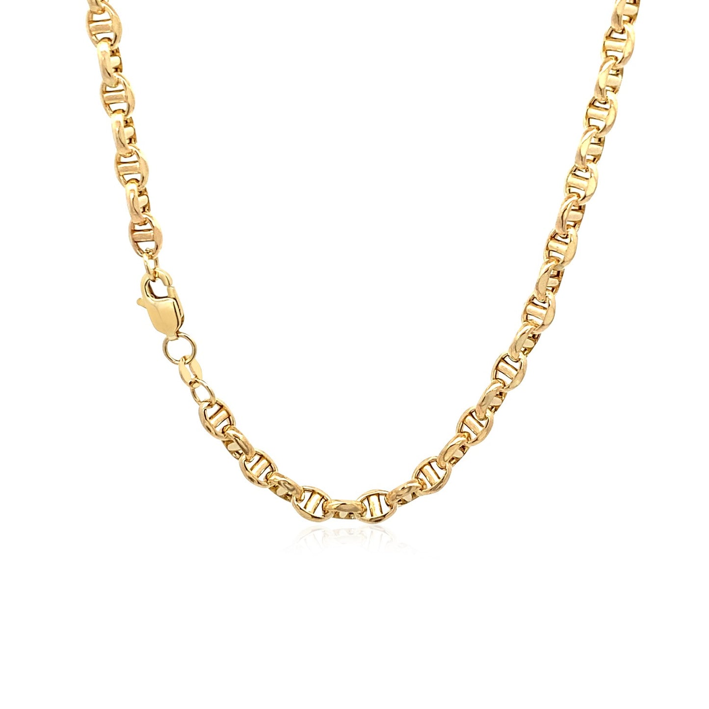 4.5mm 14k Yellow Gold Anchor Chain