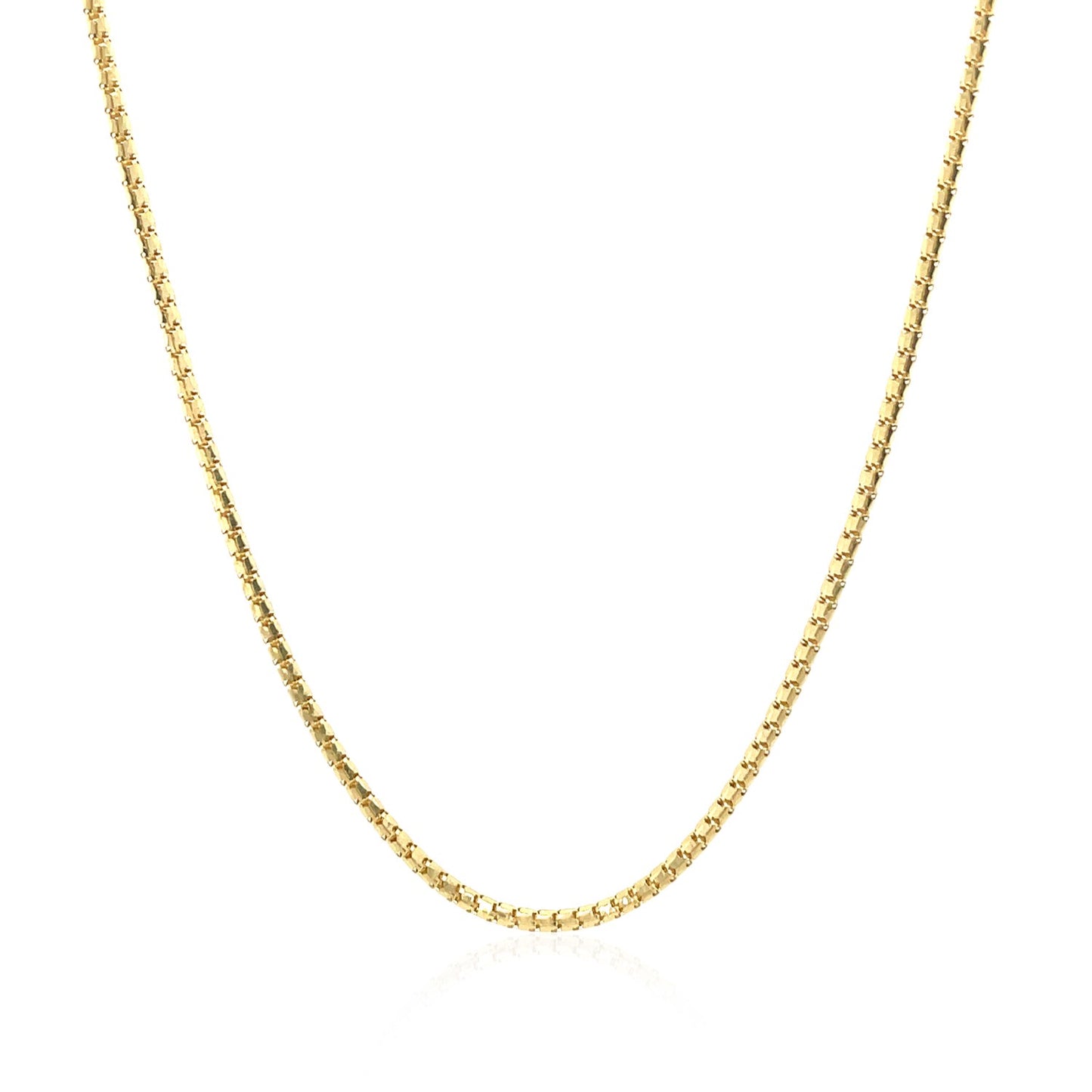 14k Yellow Gold Ice Chain 1.3mm