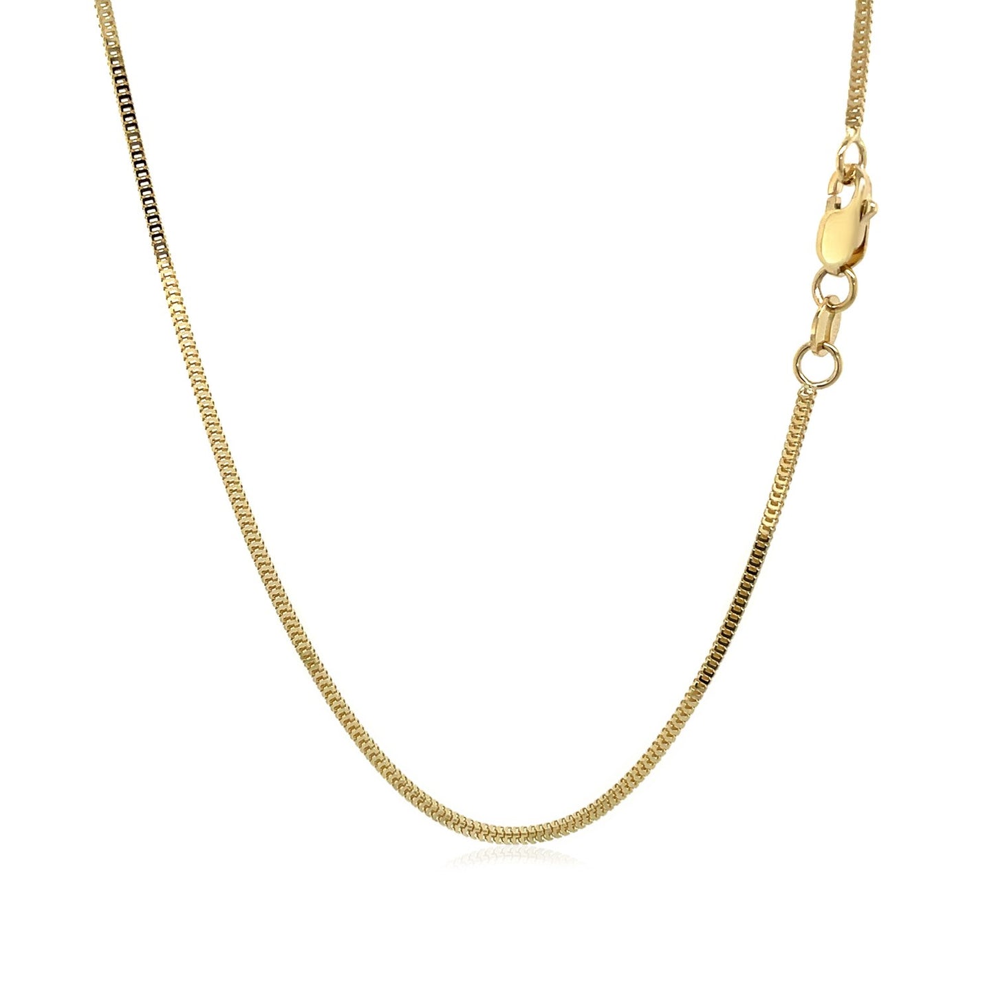 14k Yellow Gold Milano Chain 1.1mm