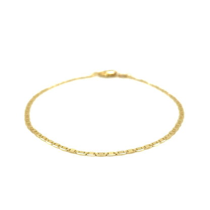 10k Yellow Gold Mariner Link Bracelet 1.7mm