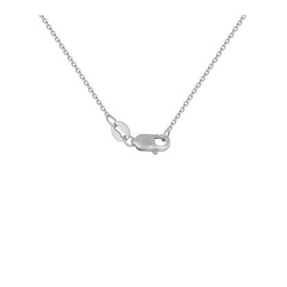 Diamond Chevron Pendant in 14k White Gold (1/3 cttw) - Alexandria Jewelry & Company Beverly Hills